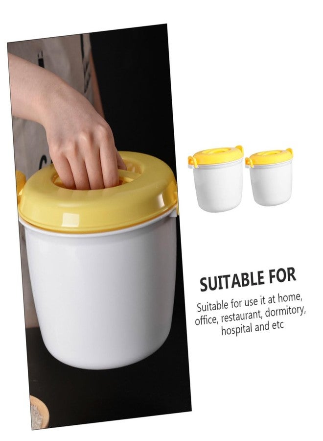 RORPOIR Insulated Rice Cooker Set Large Capacity Microwave Rice Cooker with Handle Portable Plastic for Home Office Travel - Image 5